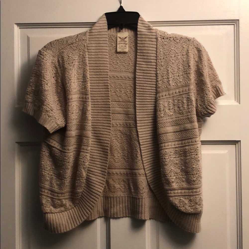Tan Cardigan